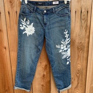 Simply Vera wang boyfriend mid rise denim size 4